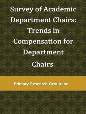 cover image of Survey of Academic Department Chairs